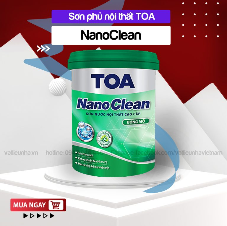 Sơn nước nội thất cao cấp TOA Nanoclean